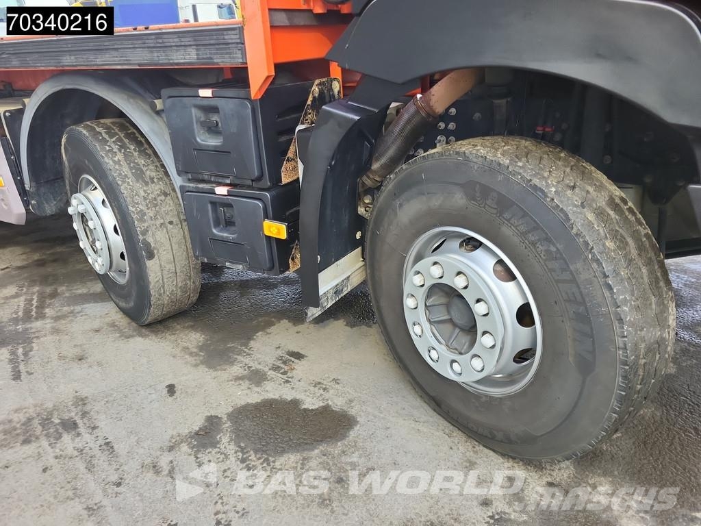 Renault C 430 8X4 Full Steel Big-Axle Automatic Euro 6 Platte bakwagens