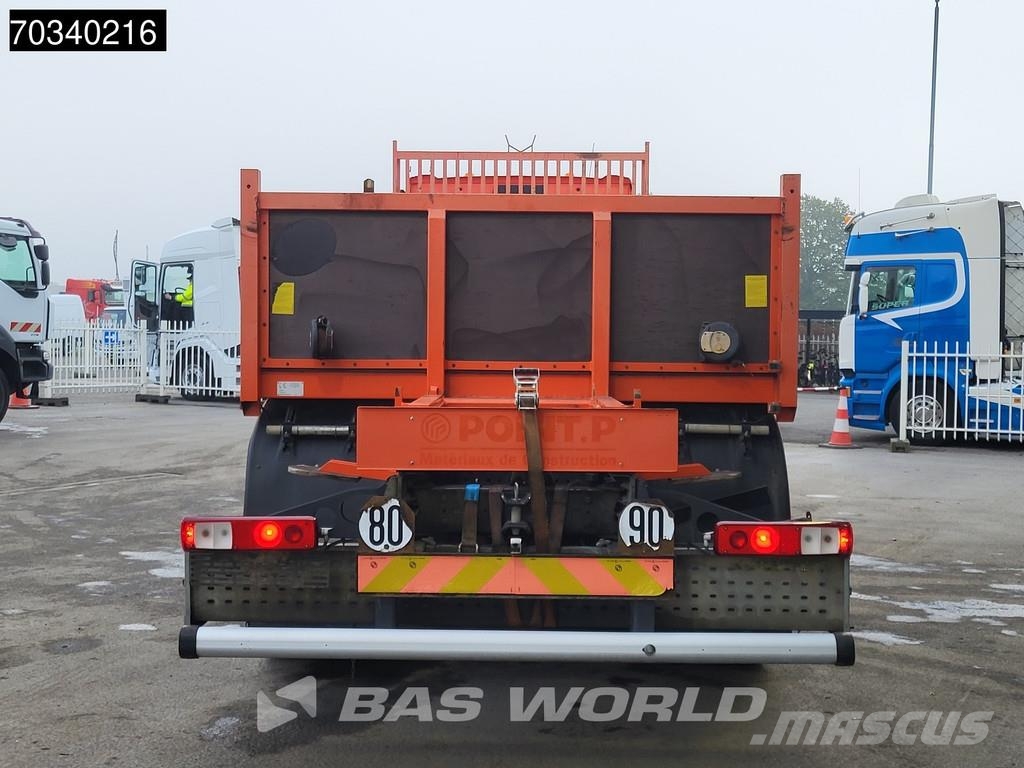Renault C 430 8X4 Full Steel Big-Axle Automatic Euro 6 Platte bakwagens