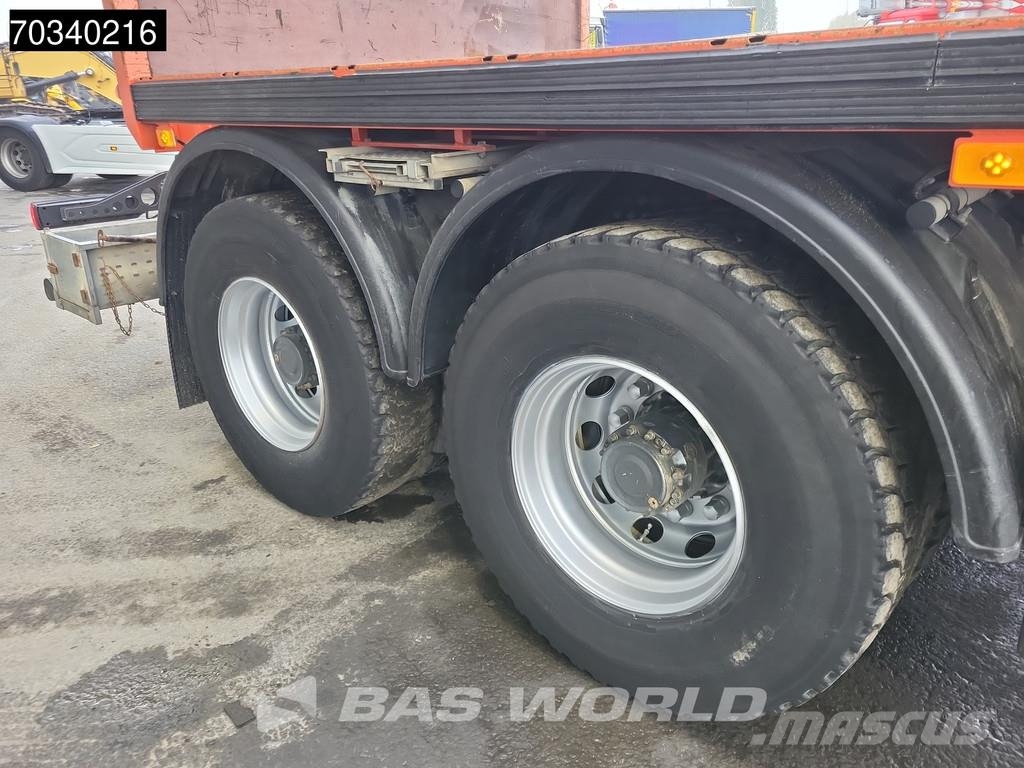 Renault C 430 8X4 Full Steel Big-Axle Automatic Euro 6 Platte bakwagens
