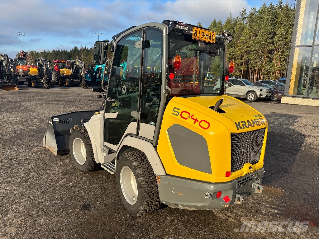 Kramer 5040 / 2 kauhaa, Piikit, Stage V Pyöräkuormaajat