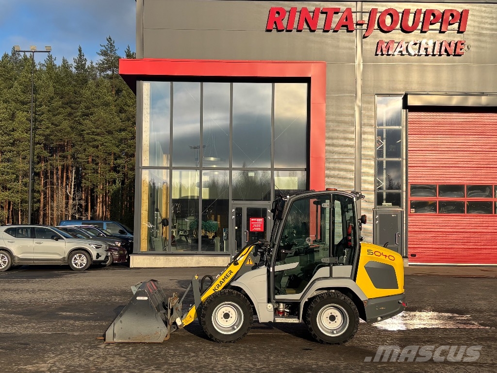 Kramer 5040 / 2 kauhaa, Piikit, Stage V Pyöräkuormaajat