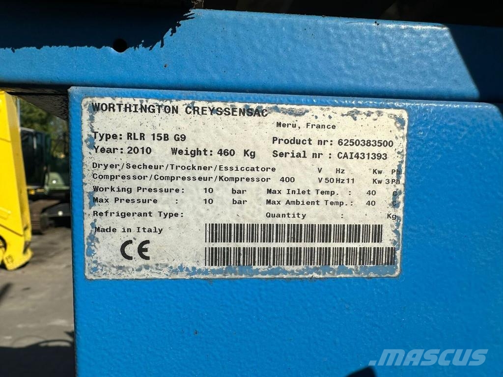 Worthington  Creyssensac RLR15 B G9 / Kompres Kompresory