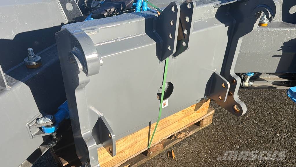 SE Equipment 3,70m ny vikplog med kombifäste o diagonalfunktion Hjullastare