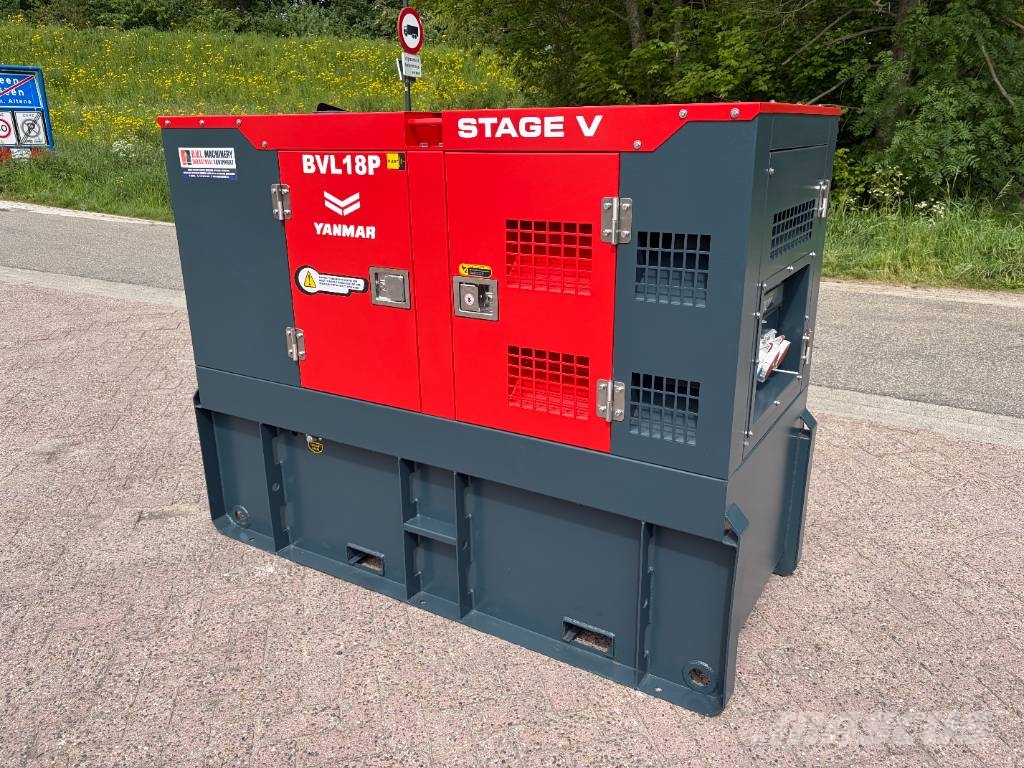 Yanmar 4TNV88 25 kVA Stamford aggregaat generatorset S5 مولدات ديزل