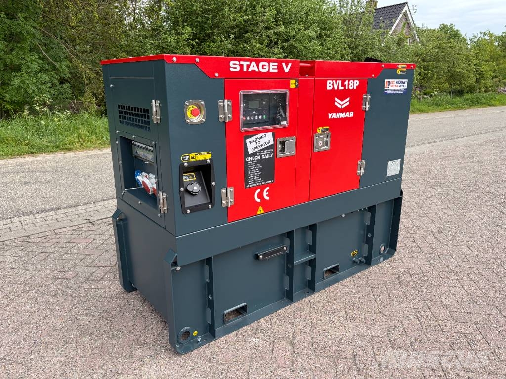 Yanmar 4TNV88 25 kVA Stamford aggregaat generatorset S5 مولدات ديزل