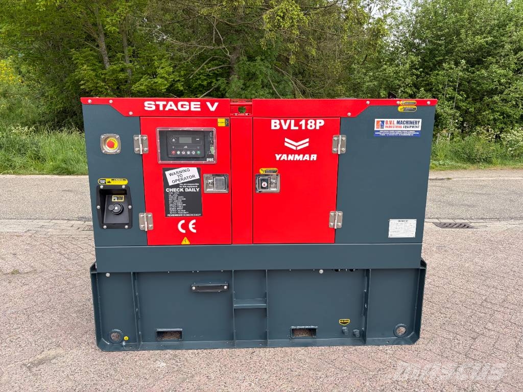 Yanmar 4TNV88 25 kVA Stamford aggregaat generatorset S5 مولدات ديزل