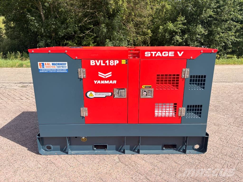 Yanmar 4TNV88 25 kVA Stamford aggregaat generatorset S5 مولدات ديزل