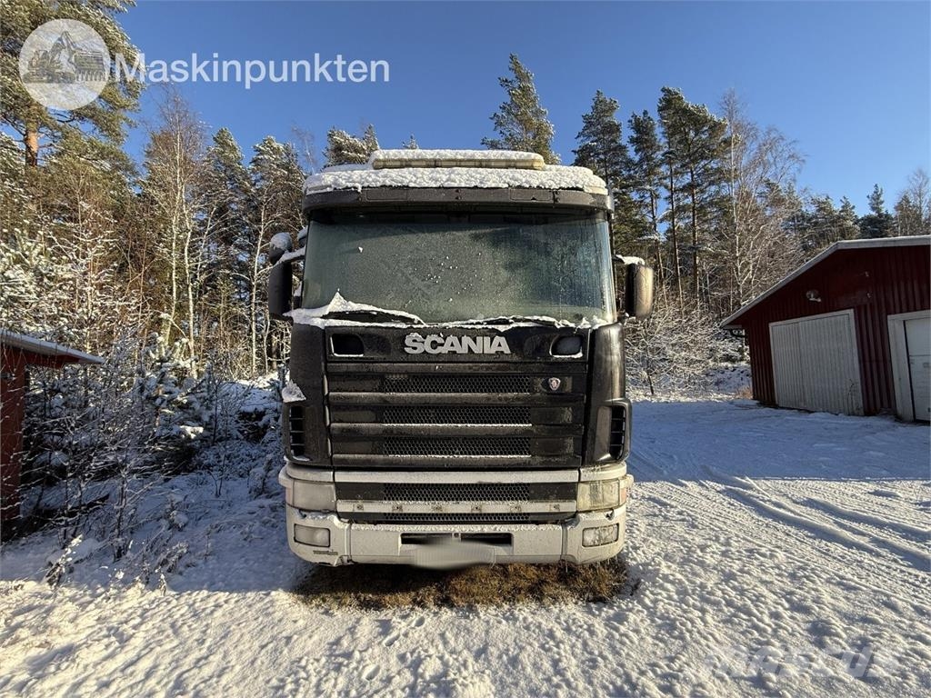 Scania R164Gb 6X2 Avkort Hákový nosič kontejnerů