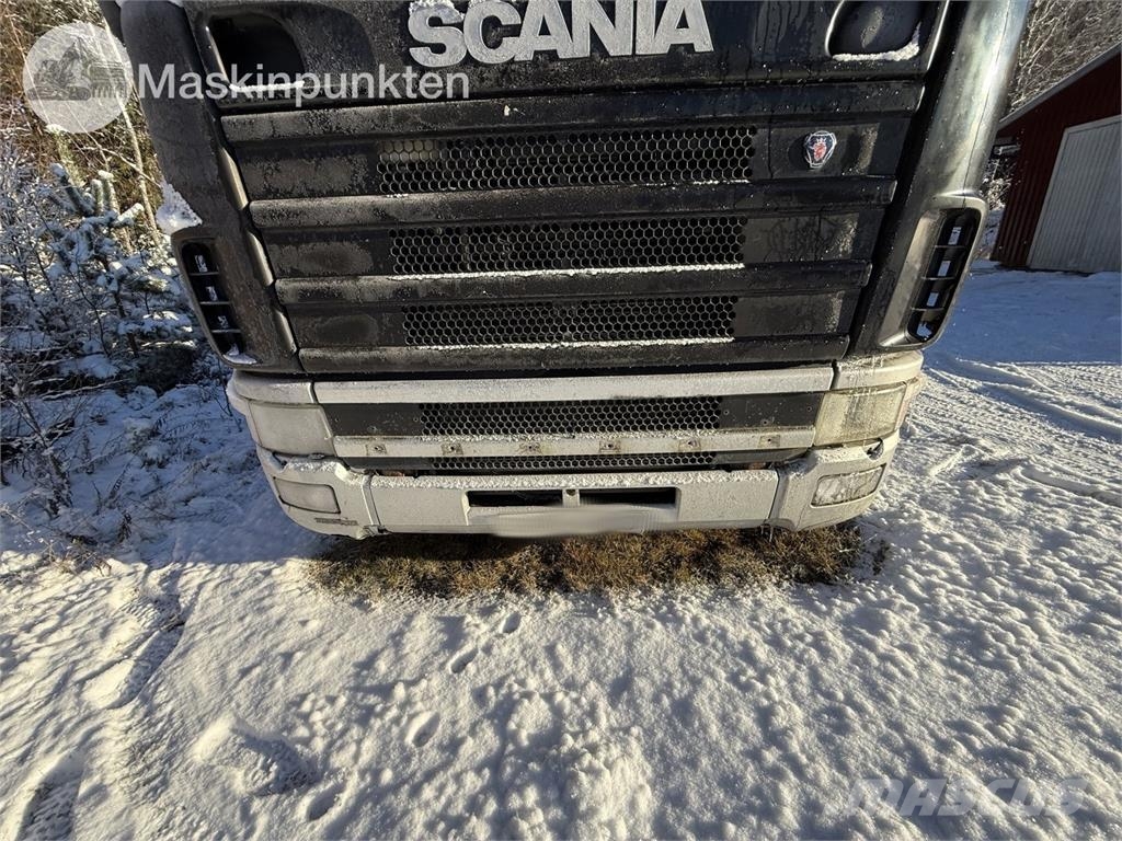 Scania R164Gb 6X2 Avkort Hákový nosič kontejnerů