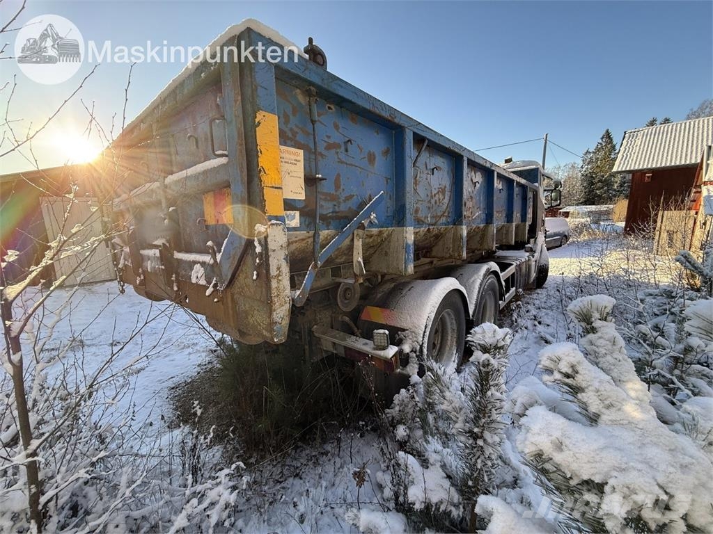 Scania R164Gb 6X2 Avkort Hákový nosič kontejnerů