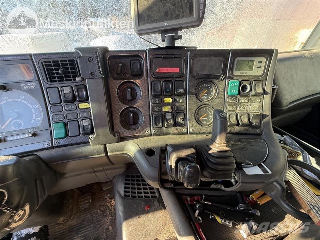 Scania R164Gb 6X2 Avkort Hákový nosič kontejnerů