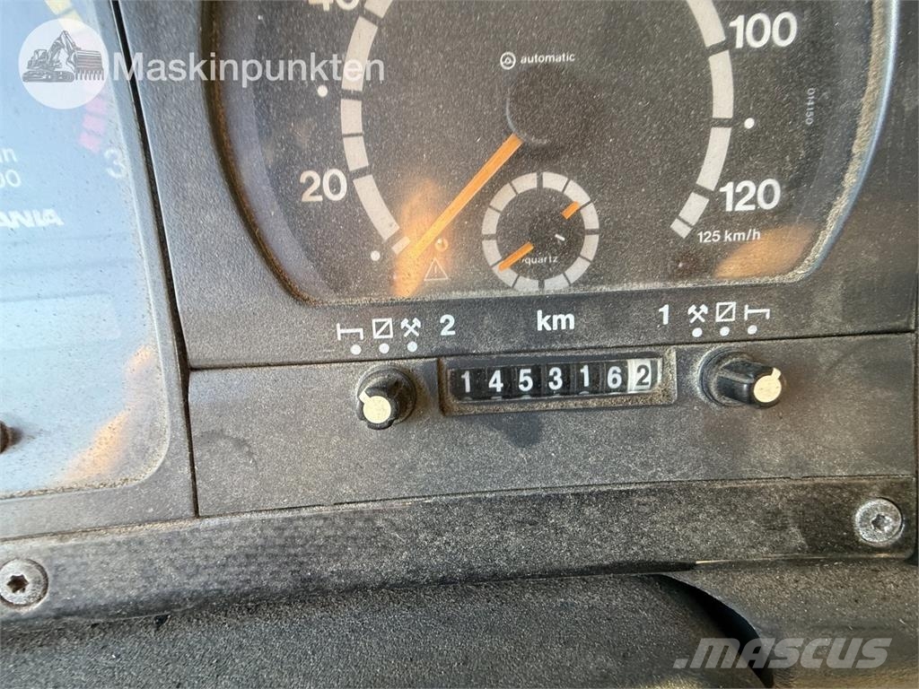 Scania R164Gb 6X2 Avkort Hákový nosič kontejnerů