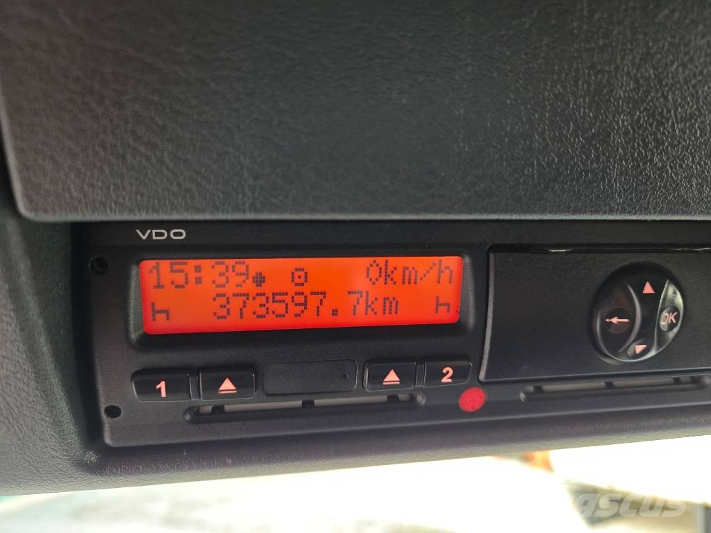 MAN TGS 26.440 6x4 + PALFINGER PK27002 شاحنات مسطحة/مفصلية الجوانب