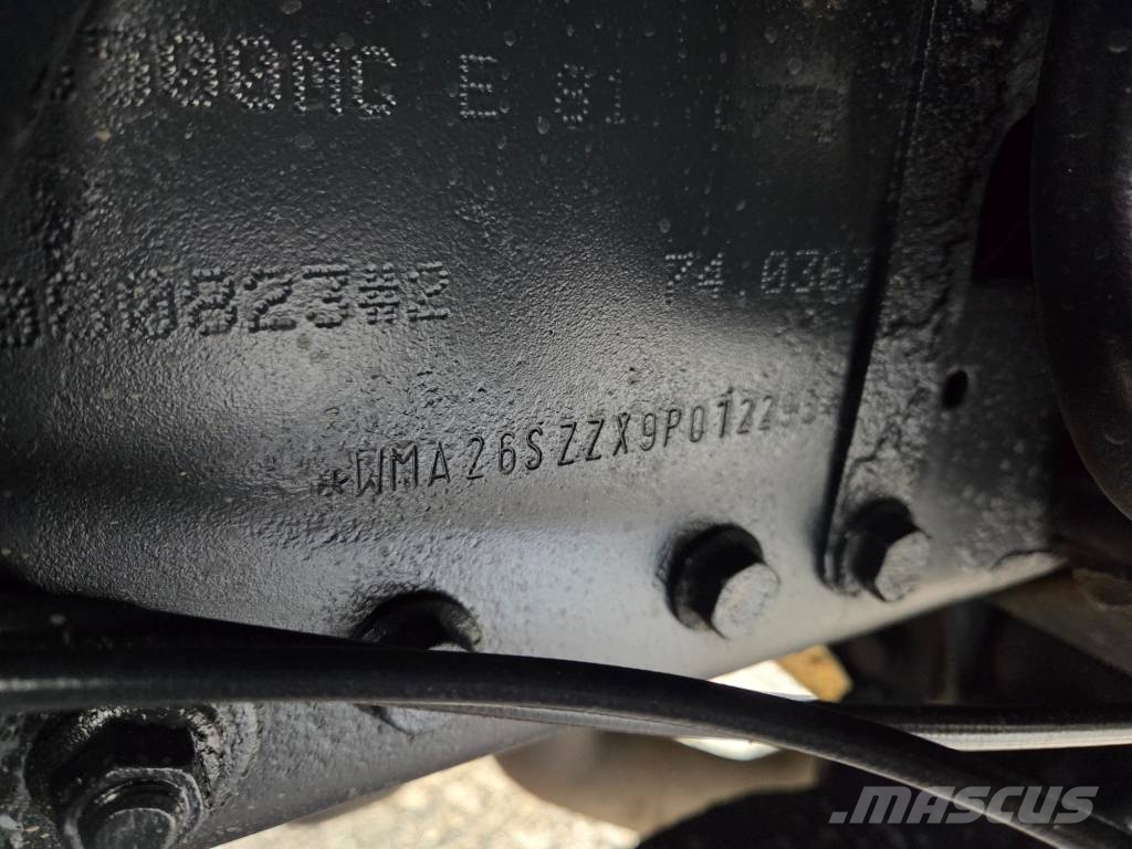MAN TGS 26.440 6x4 + PALFINGER PK27002 شاحنات مسطحة/مفصلية الجوانب