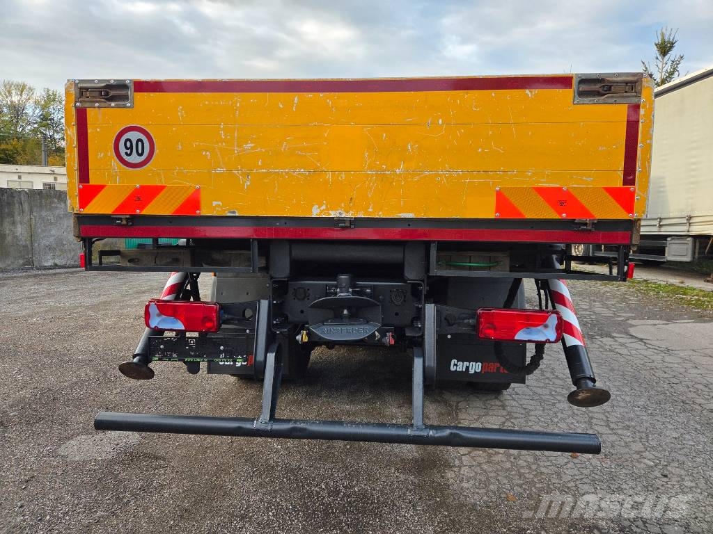 MAN TGS 26.440 6x4 + PALFINGER PK27002 شاحنات مسطحة/مفصلية الجوانب