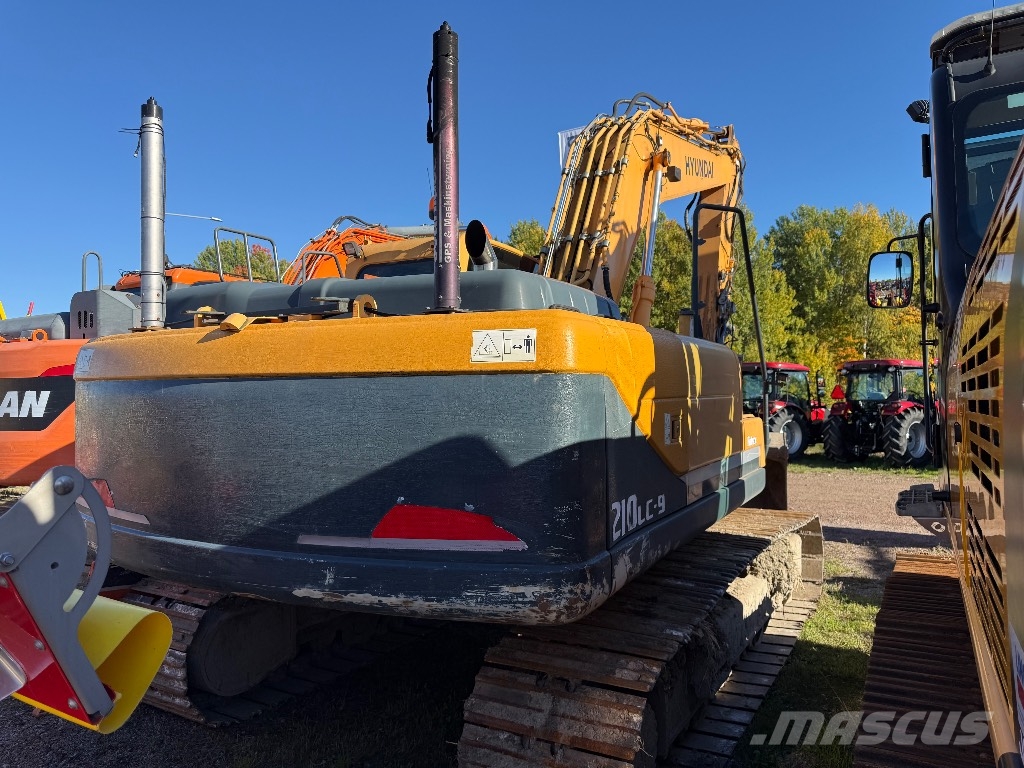 Hyundai Robex 210-LC9, SMP RT, 8.800tim Roomikekskavaatorid