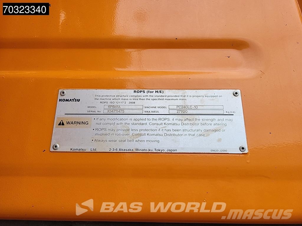 Komatsu PC240 LC-10 Εκσκαφείς με ερπύστριες