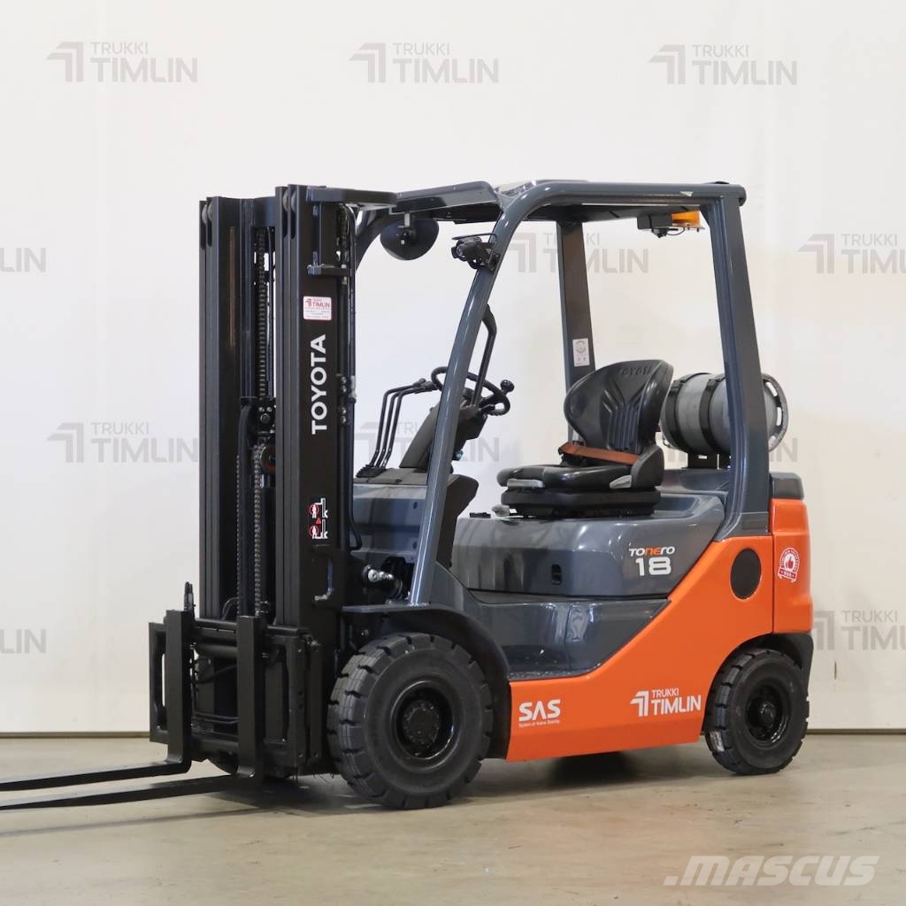 Toyota 02-8FGF18 LPG vozíky