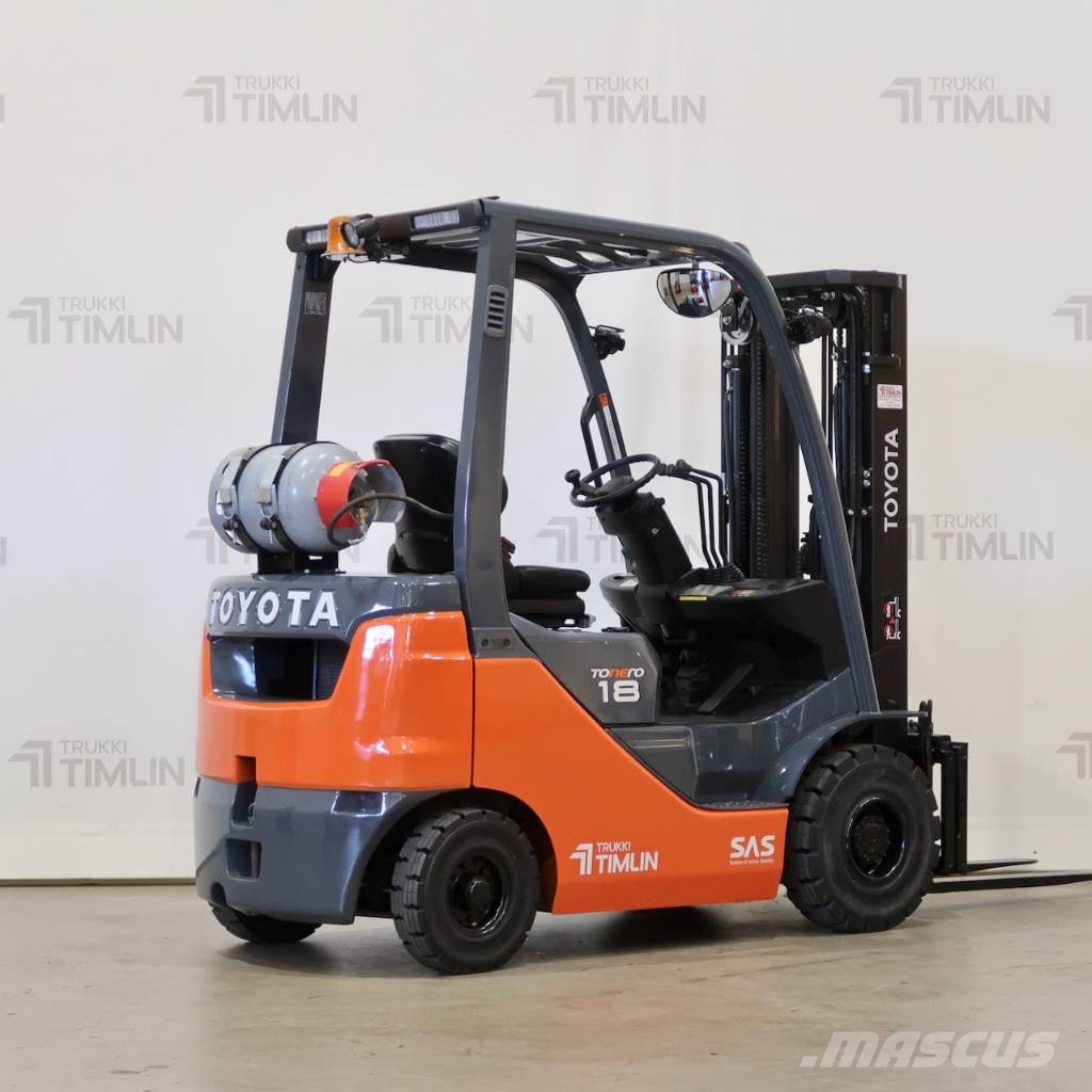 Toyota 02-8FGF18 LPG vozíky