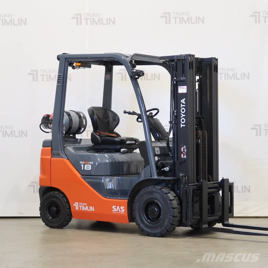 Toyota 02-8FGF18 LPG vozíky