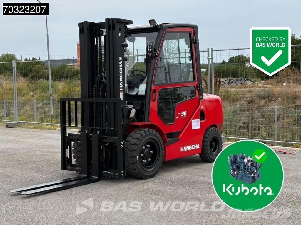 Hangcha CPCD30 HERSTELLERGARANTIE – KUBOTA-MOTOR – CE 柴油卡車