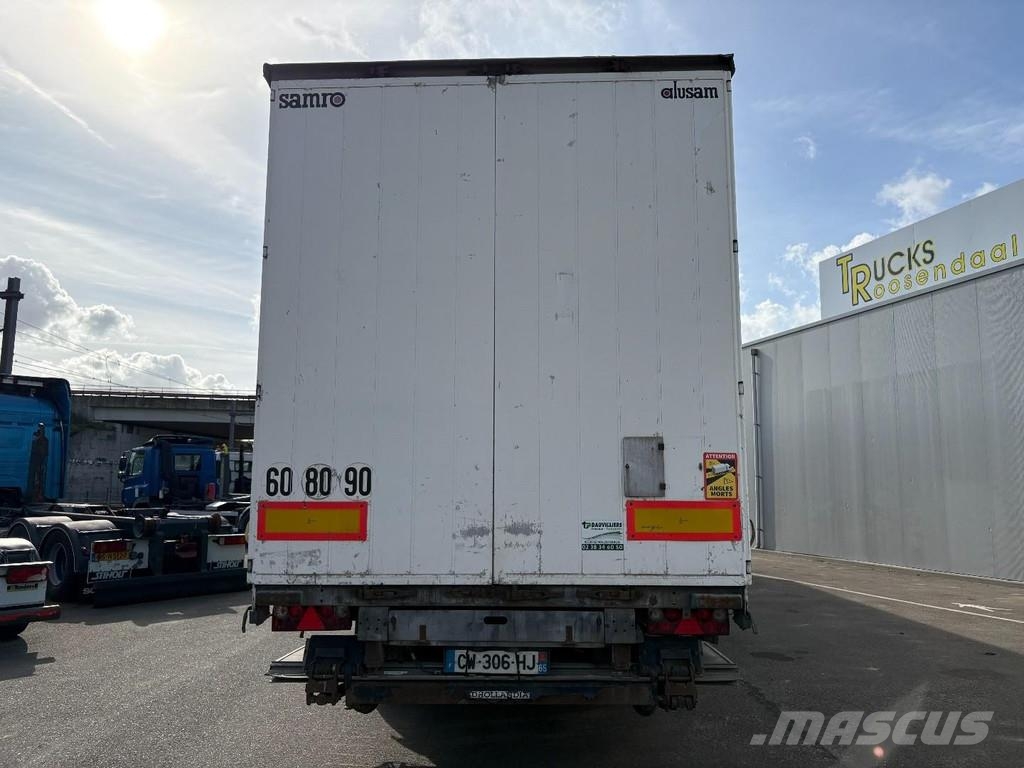 Samro CT28MH + 3 X AXLE + DHOLLANDIA LOADLIFT 侧帘拖车