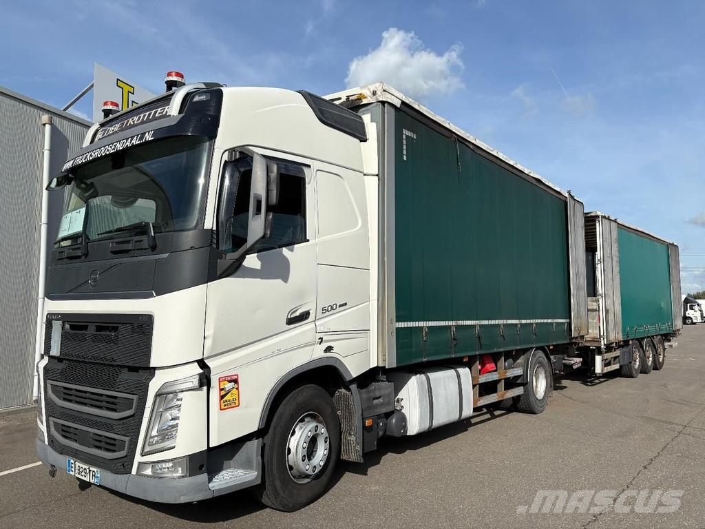 Samro CT28MH + 3 X AXLE + DHOLLANDIA LOADLIFT 侧帘拖车