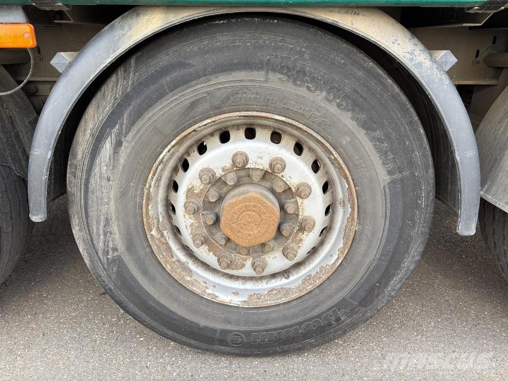 Samro CT28MH + 3 X AXLE + DHOLLANDIA LOADLIFT 侧帘拖车