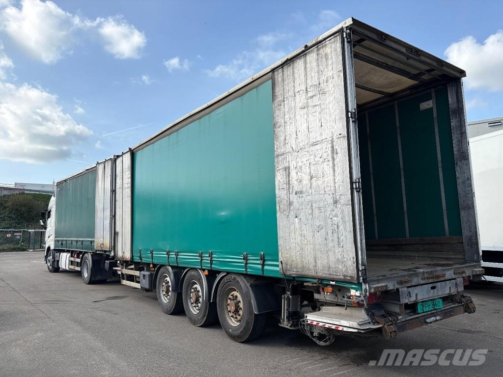 Samro CT28MH + 3 X AXLE + DHOLLANDIA LOADLIFT 侧帘拖车