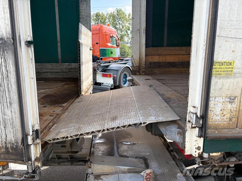 Samro CT28MH + 3 X AXLE + DHOLLANDIA LOADLIFT 侧帘拖车