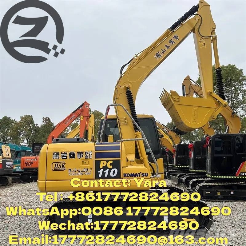 Komatsu PC 110 대형 굴삭기 29톤 이상