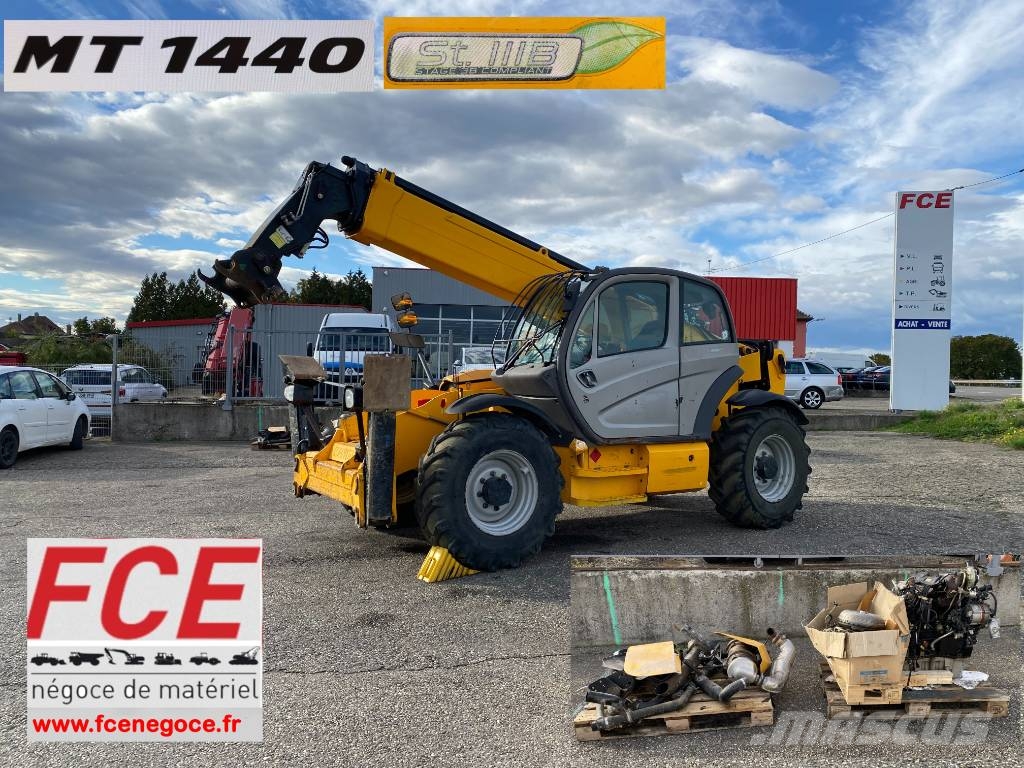 Manitou MT1440 100P/ST3B-S2 Moteur a réparer Τηλεσκοπικοί τροχοφόροι φορτωτές