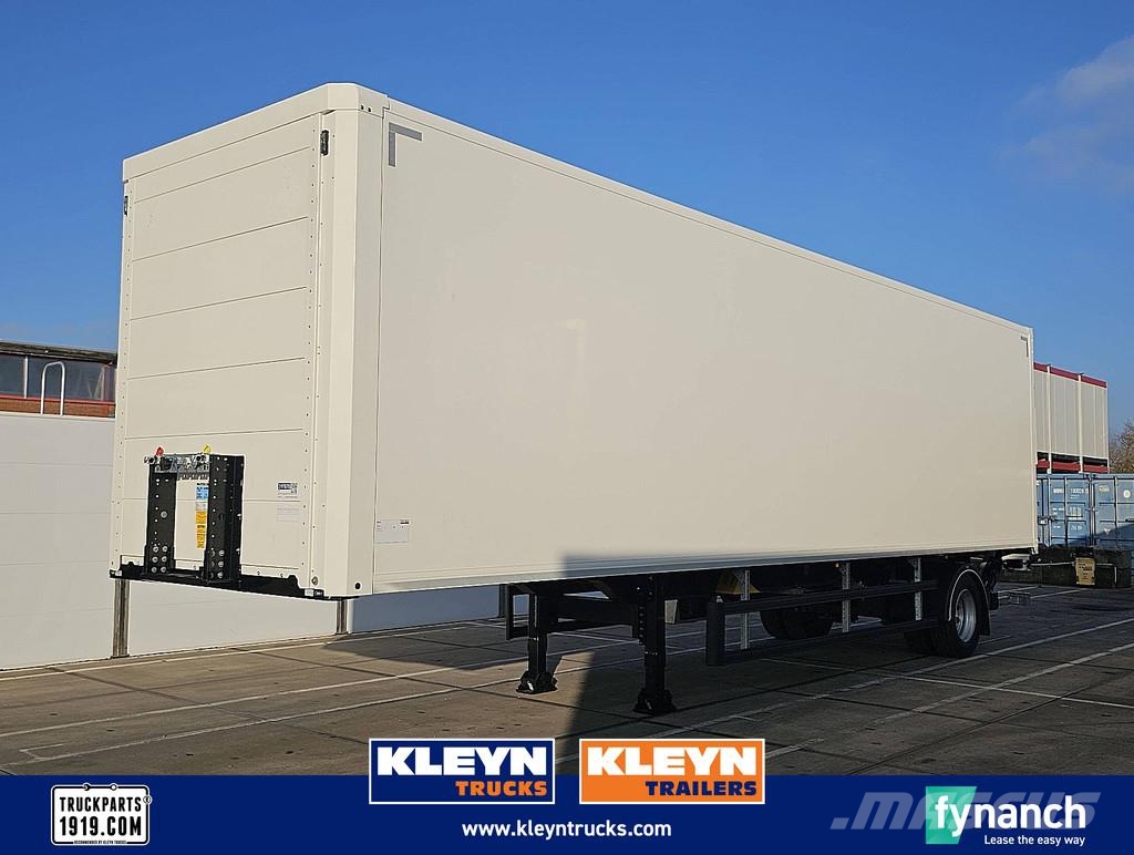 KLEYN TRAILERS TFSH 09 KOFFER STUURAS LAADKLEP Kofferauflieger