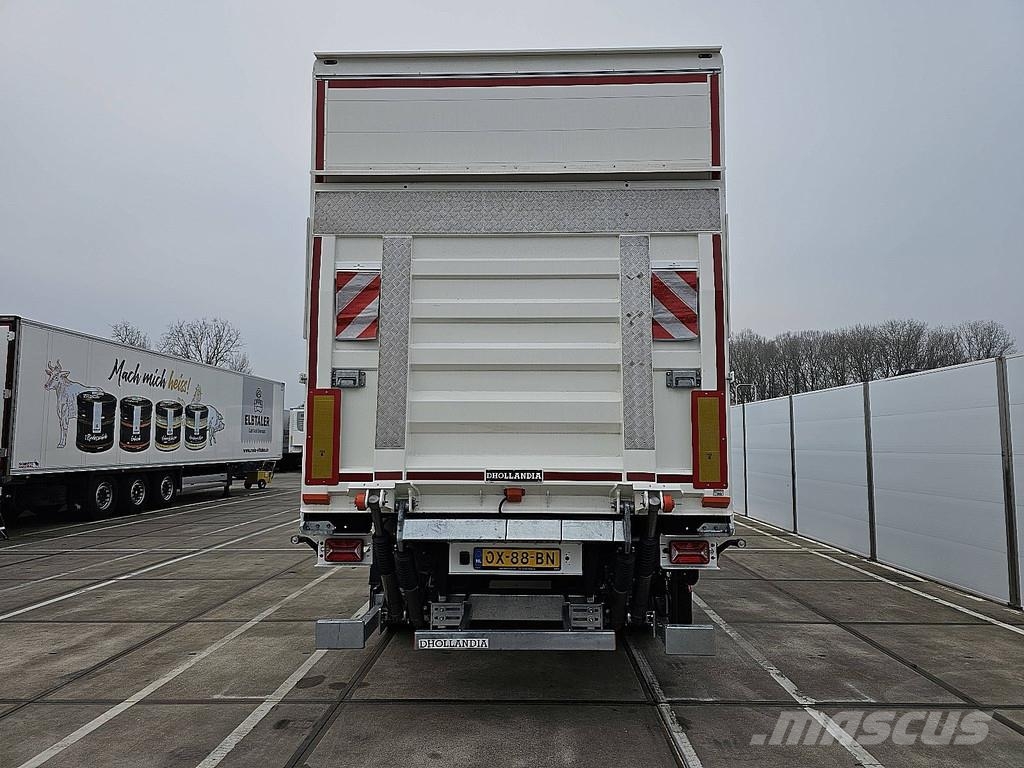 KLEYN TRAILERS TFSH 09 KOFFER STUURAS LAADKLEP Sanduk poluprikolice