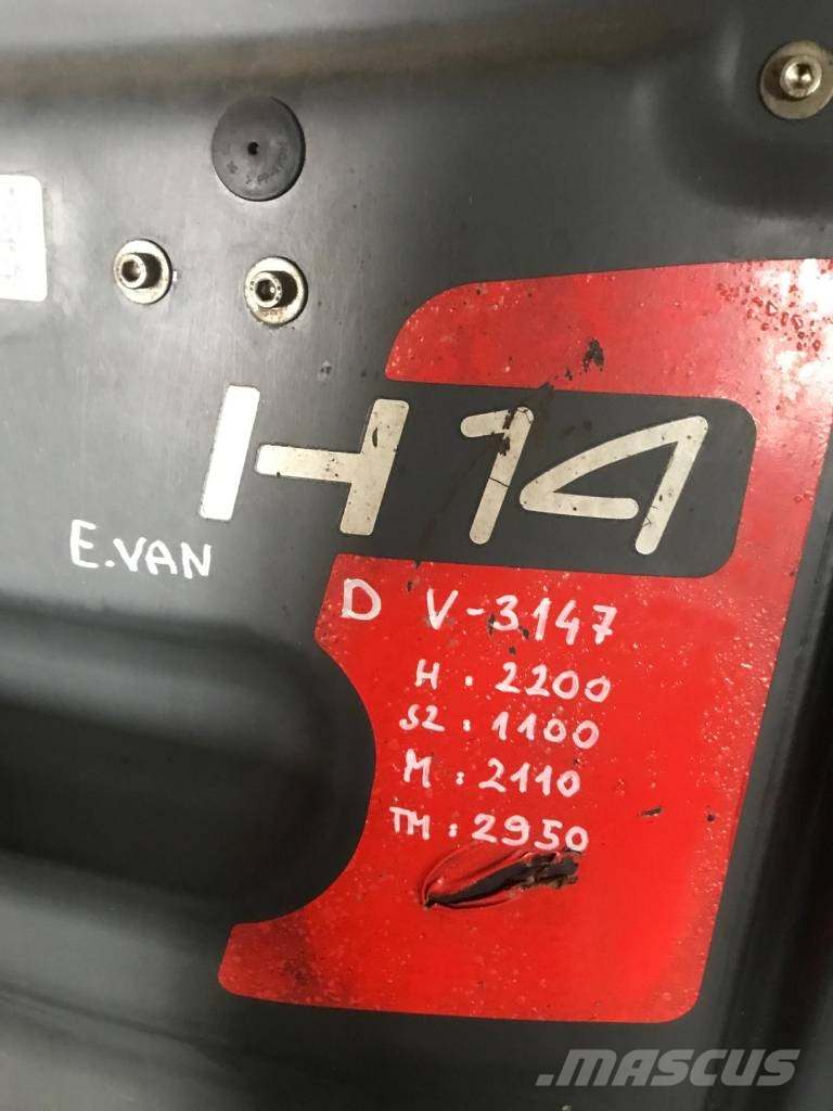 Linde H14D /391/ V-3147 OB Dizelski viljuškari