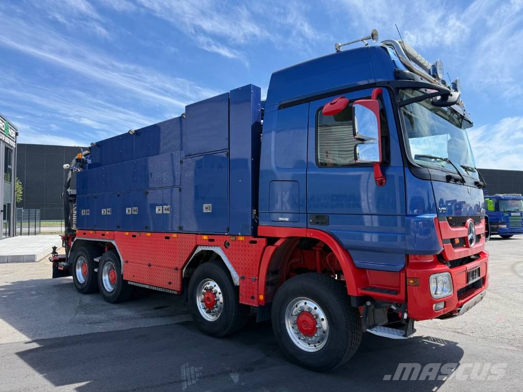 Mercedes-Benz Actros 4151 V8 8x8 Hvidtved Larsen RECycler 410 Paine-/imuautot