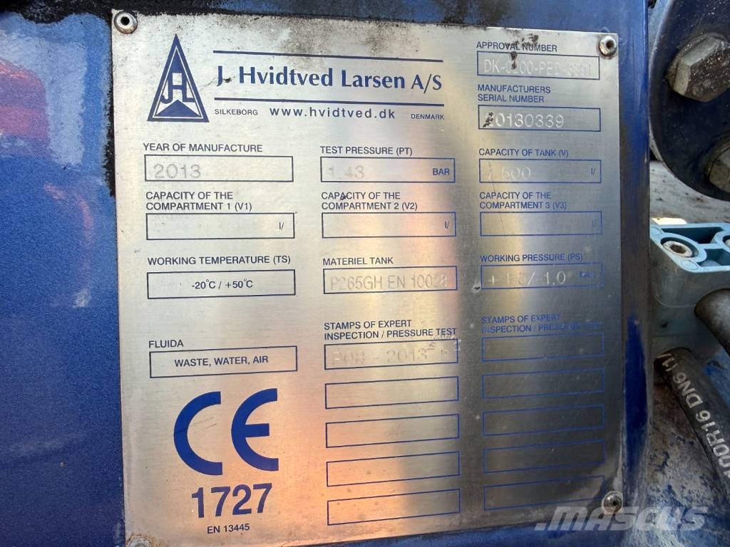 Mercedes-Benz Actros 4151 V8 8x8 Hvidtved Larsen RECycler 410 Paine-/imuautot