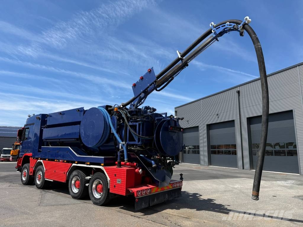 Mercedes-Benz Actros 4151 V8 8x8 Hvidtved Larsen RECycler 410 Paine-/imuautot