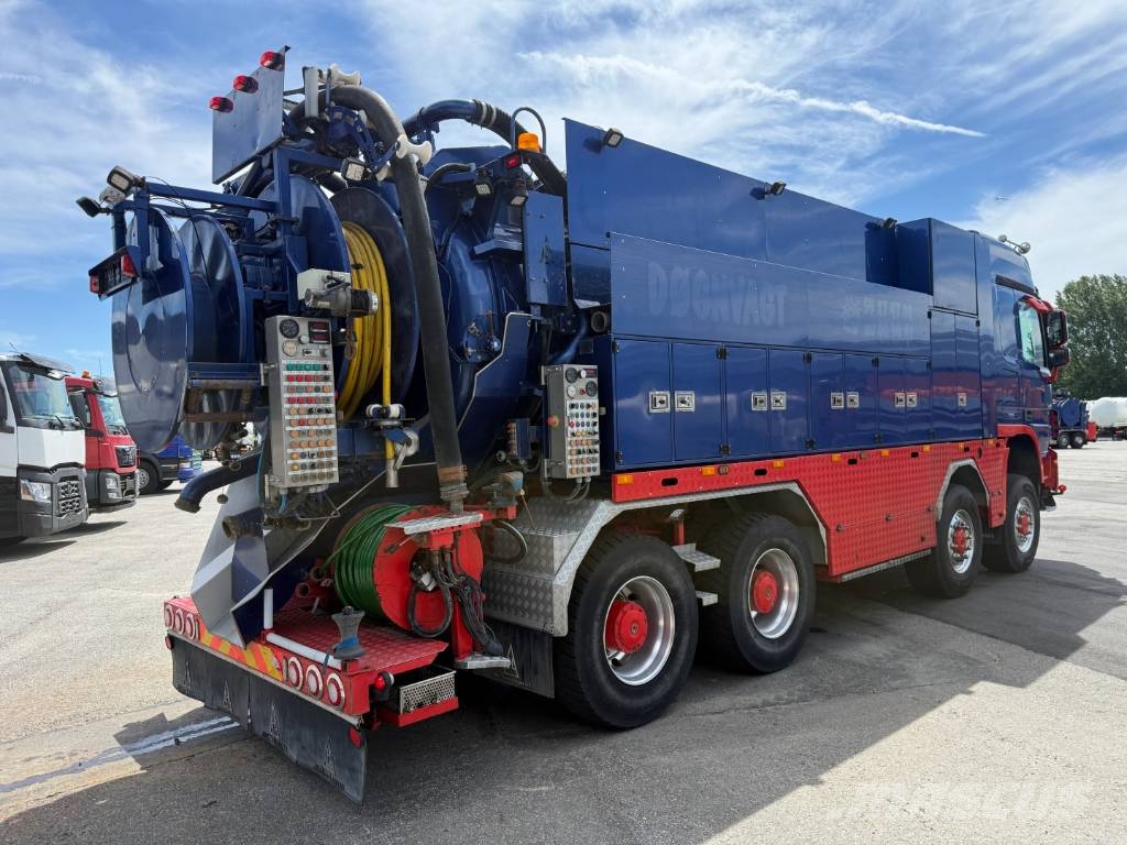Mercedes-Benz Actros 4151 V8 8x8 Hvidtved Larsen RECycler 410 Paine-/imuautot