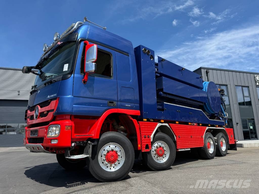 Mercedes-Benz Actros 4151 V8 8x8 Hvidtved Larsen RECycler 410 Paine-/imuautot