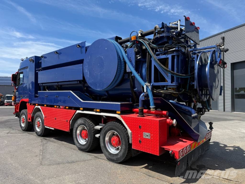 Mercedes-Benz Actros 4151 V8 8x8 Hvidtved Larsen RECycler 410 Paine-/imuautot