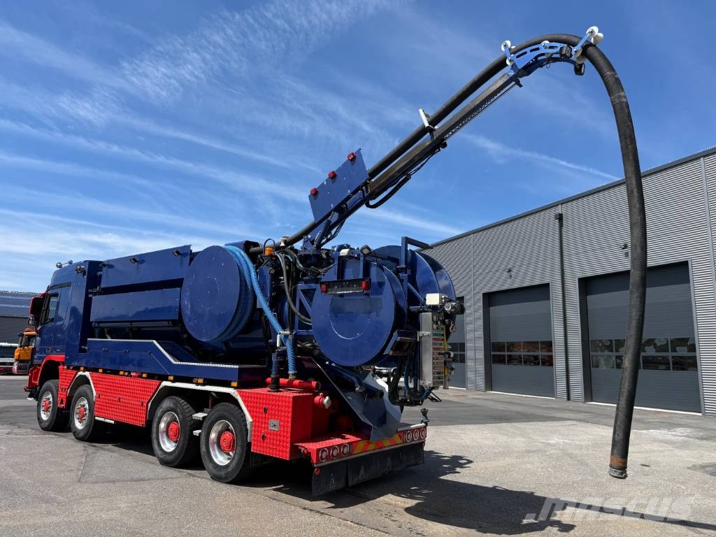 Mercedes-Benz Actros 4151 V8 8x8 Hvidtved Larsen RECycler 410 Paine-/imuautot