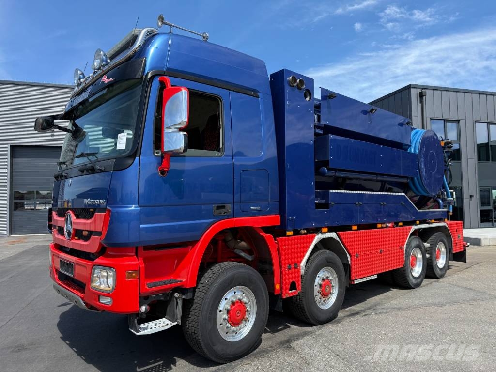 Mercedes-Benz Actros 4151 V8 8x8 Hvidtved Larsen RECycler 410 Paine-/imuautot