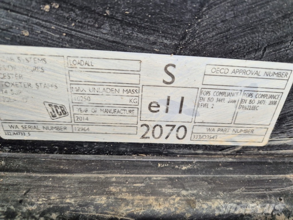 JCB 531-70 Teleskoplader INKL. Schaufel und Gabel! Teleskopiska hjullastare