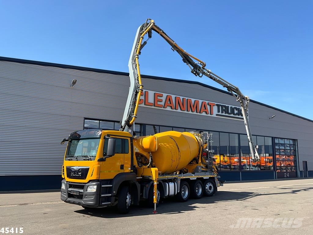 MAN TGS 35.440 Euro 6 10x4 CIFA 7m³ Mixer + CIFA pump Bombas de concreto