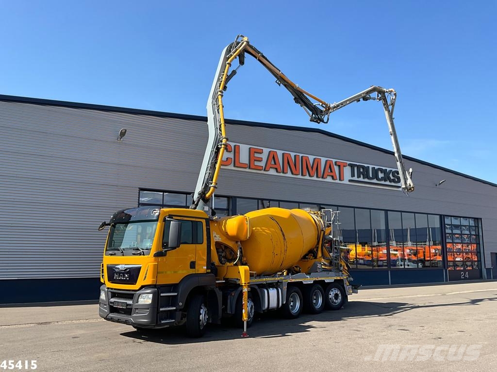 MAN TGS 35.440 Euro 6 10x4 CIFA 7m³ Mixer + CIFA pump Bombas de concreto