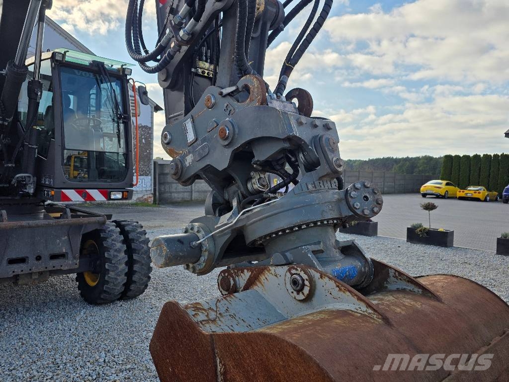 Volvo EWR 150E, 2016 ROK, GŁOWICA, PŁYWAJĄCE RAMIĘ Колісні екскаватори