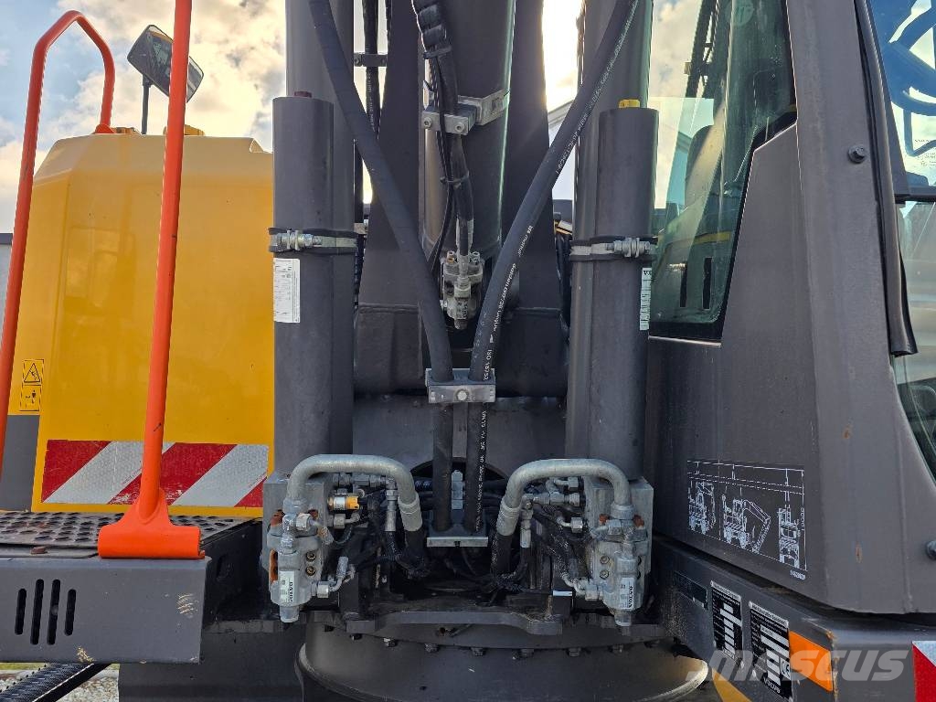 Volvo EWR 150E, 2016 ROK, GŁOWICA, PŁYWAJĄCE RAMIĘ Колісні екскаватори