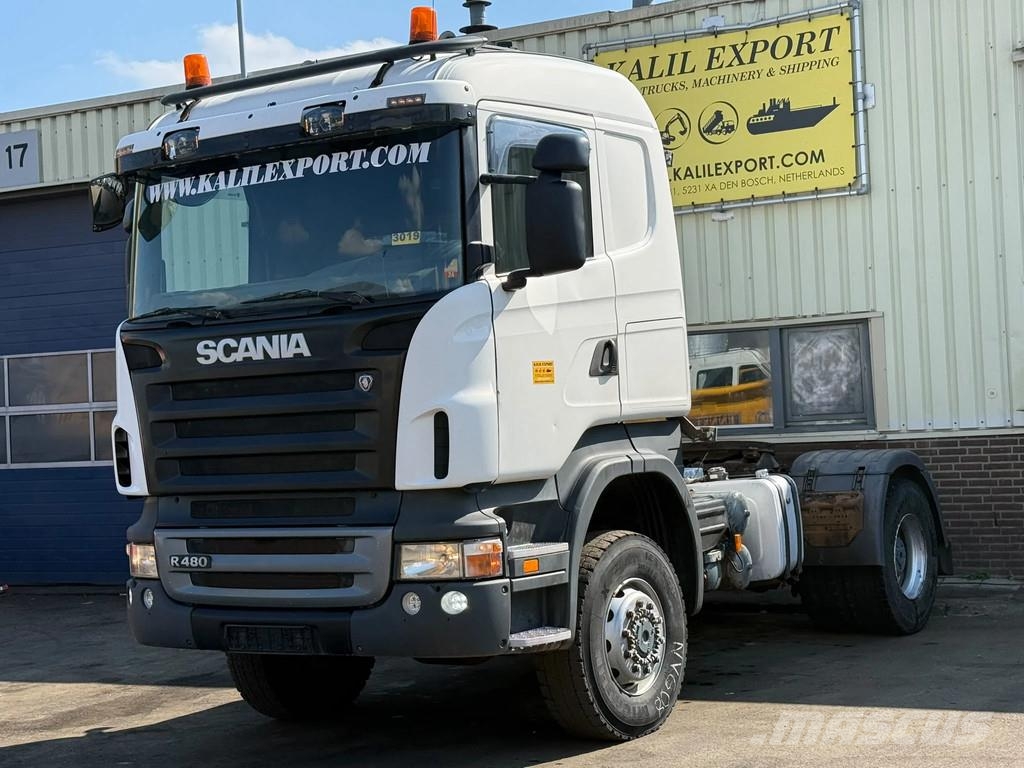 Scania R480 Tractor - 4x4 - Manual Gearbox - Retarder - K 트랙터 유닛