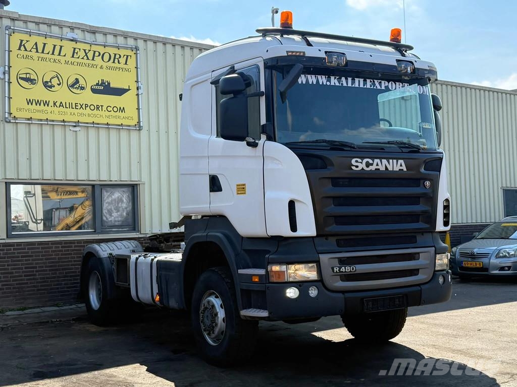 Scania R480 Tractor - 4x4 - Manual Gearbox - Retarder - K 트랙터 유닛
